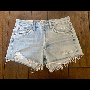 Agolde denim shorts